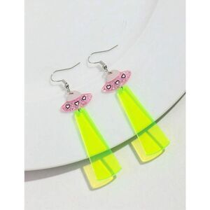UFO Shaped Earrings